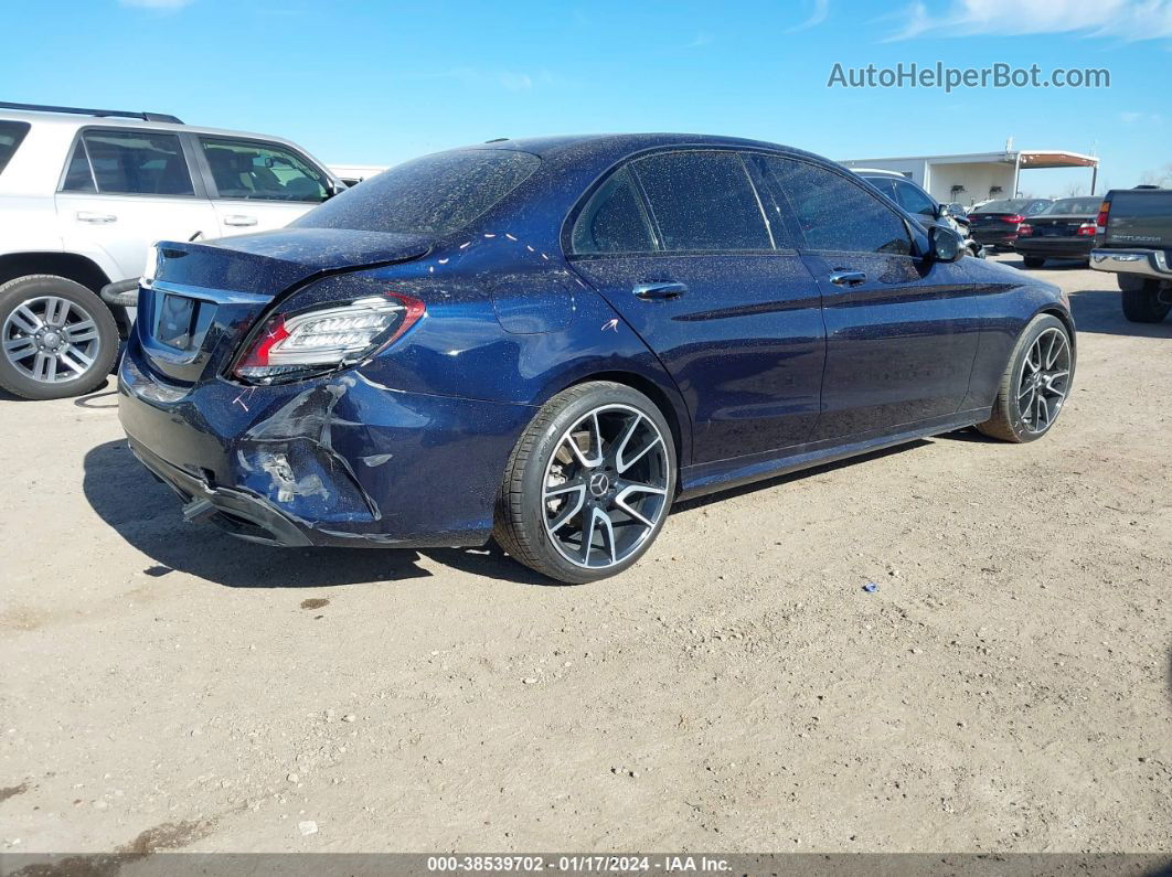 2019 Mercedes-benz C 300   Blue vin: 55SWF8DBXKU309674