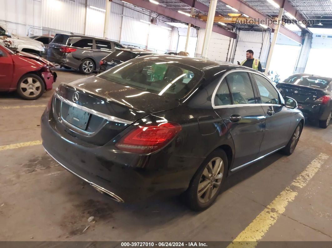 2019 Mercedes-benz C 300   Black vin: 55SWF8DBXKU315572