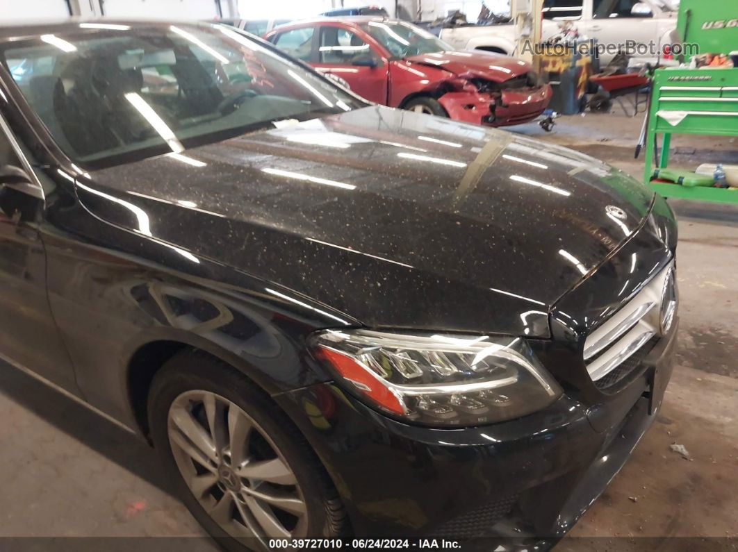 2019 Mercedes-benz C 300   Black vin: 55SWF8DBXKU315572