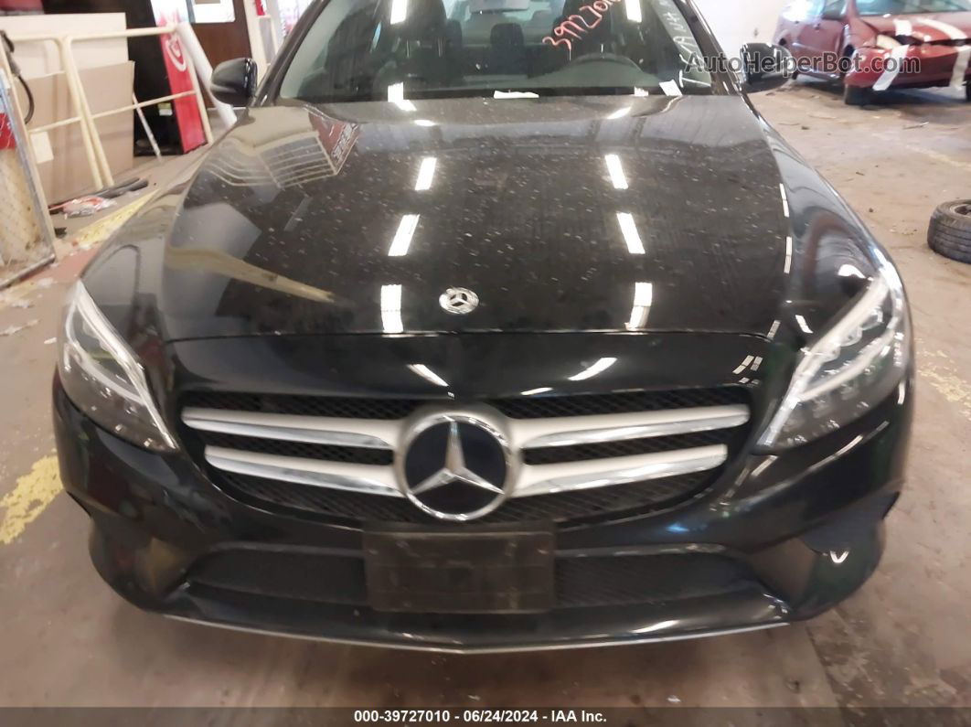 2019 Mercedes-benz C 300   Black vin: 55SWF8DBXKU315572