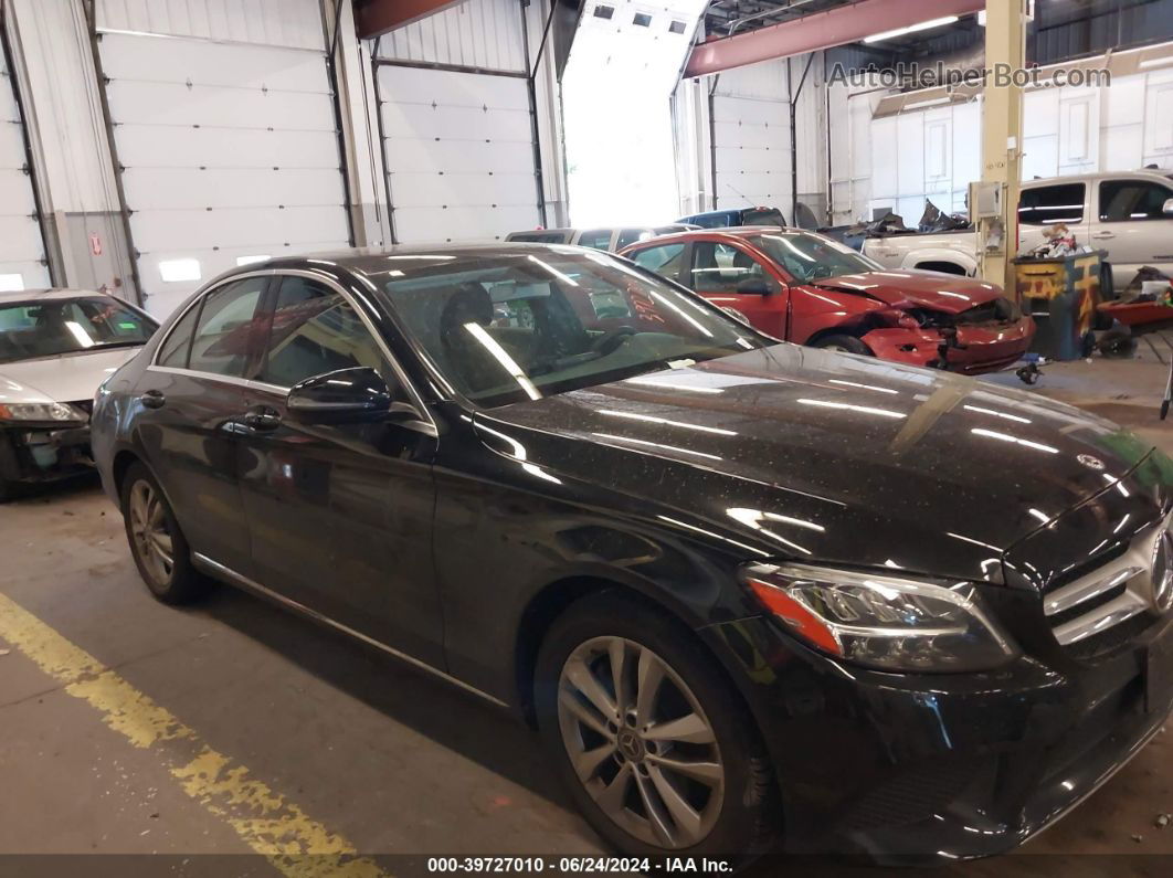 2019 Mercedes-benz C 300   Black vin: 55SWF8DBXKU315572