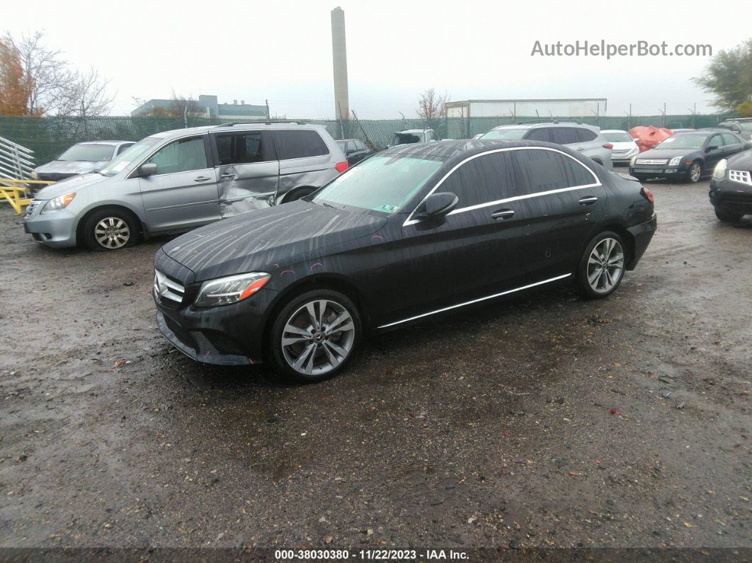 2019 Mercedes-benz C 300 4matic Черный vin: 55SWF8EB0KU290874