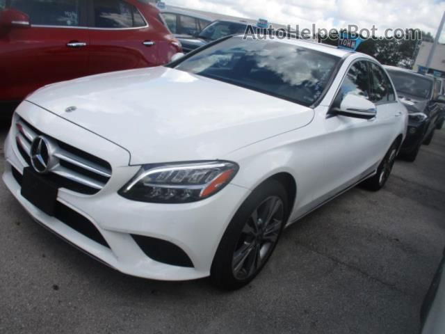 2019 Mercedes-benz C-class C 300 Белый vin: 55SWF8EB1KU301039