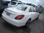 2019 Mercedes-benz C-class C 300 White vin: 55SWF8EB1KU301039