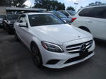 2019 Mercedes-benz C-class C 300 White vin: 55SWF8EB1KU301039