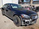 2019 Mercedes-benz C 300 4matic Черный vin: 55SWF8EB1KU303745