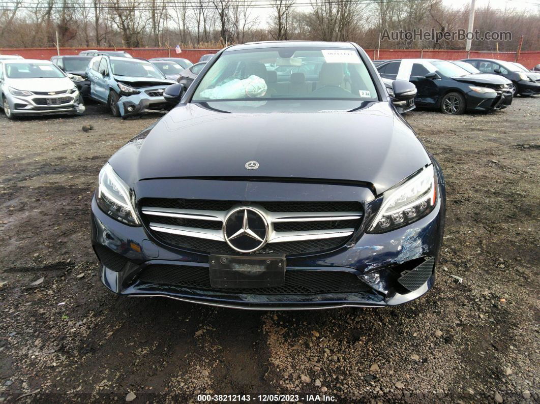 2019 Mercedes-benz C 300 4matic Dark Blue vin: 55SWF8EB1KU308542