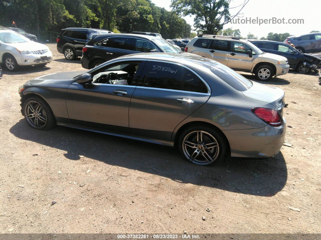 2019 Mercedes-benz C-class C 300 Gray vin: 55SWF8EB1KU317404