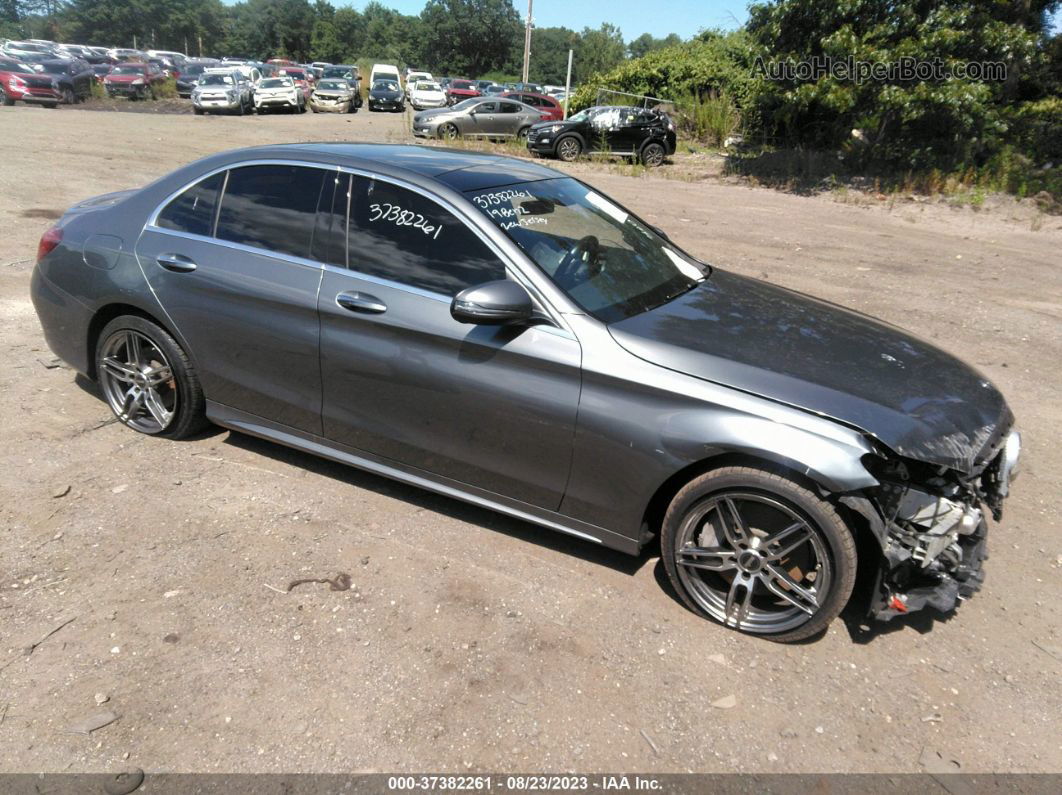 2019 Mercedes-benz C-class C 300 Gray vin: 55SWF8EB1KU317404