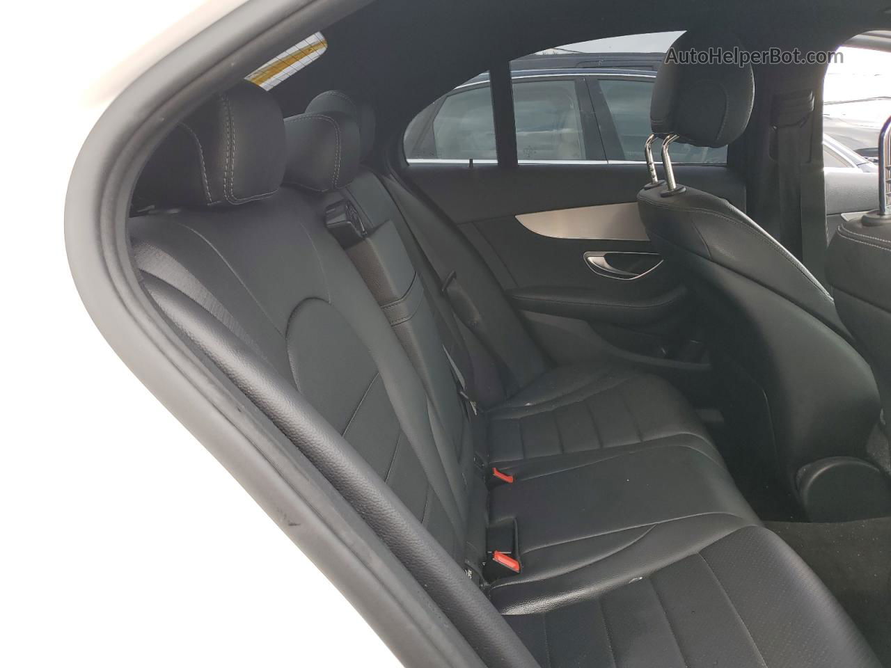 2019 Mercedes-benz C 300 4matic Белый vin: 55SWF8EB1KU322750