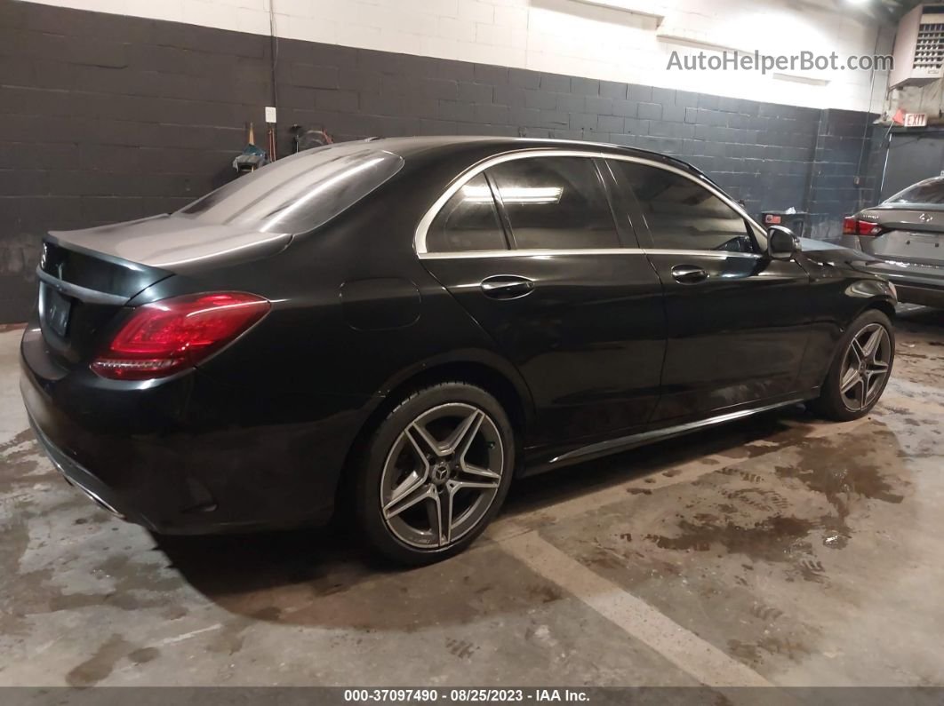 2019 Mercedes-benz C-class C 300 Black vin: 55SWF8EB2KU283845