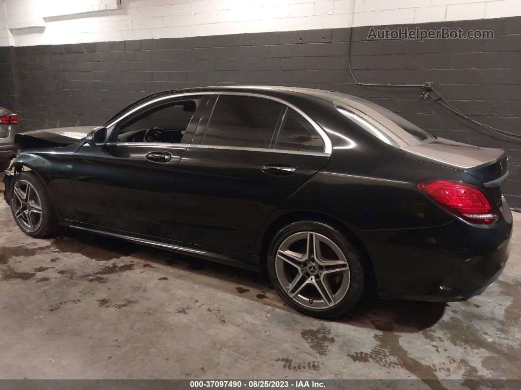 2019 Mercedes-benz C-class C 300 Black vin: 55SWF8EB2KU283845