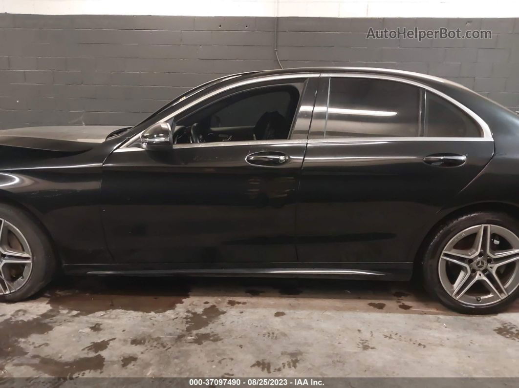 2019 Mercedes-benz C-class C 300 Black vin: 55SWF8EB2KU283845