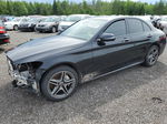 2019 Mercedes-benz C 300 4matic Черный vin: 55SWF8EB2KU285207