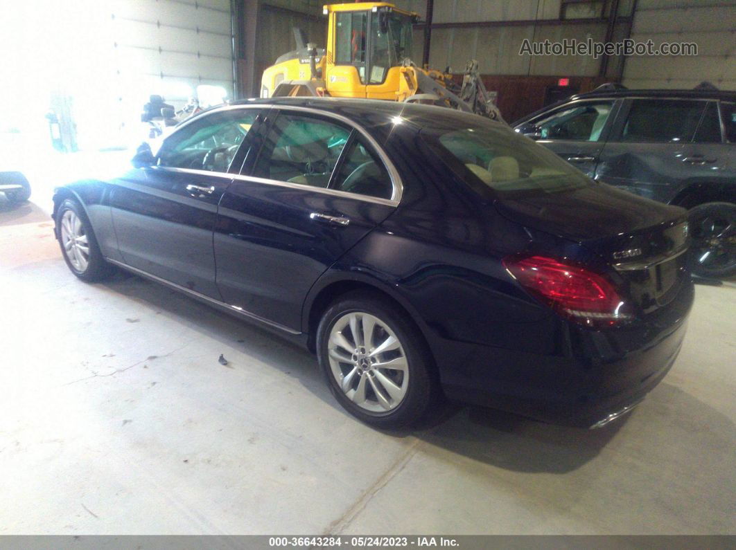 2019 Mercedes-benz C-class C 300 Синий vin: 55SWF8EB2KU302135