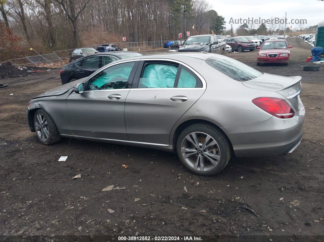 2019 Mercedes-benz C 300 4matic Gray vin: 55SWF8EB2KU320201