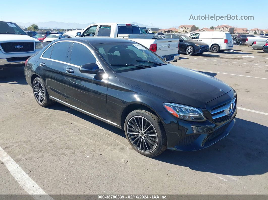 2019 Mercedes-benz C 300 4matic Черный vin: 55SWF8EB3KU292179