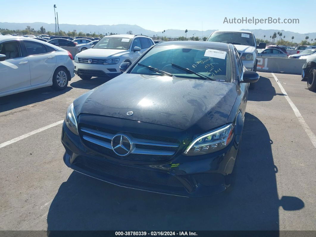 2019 Mercedes-benz C 300 4matic Черный vin: 55SWF8EB3KU292179