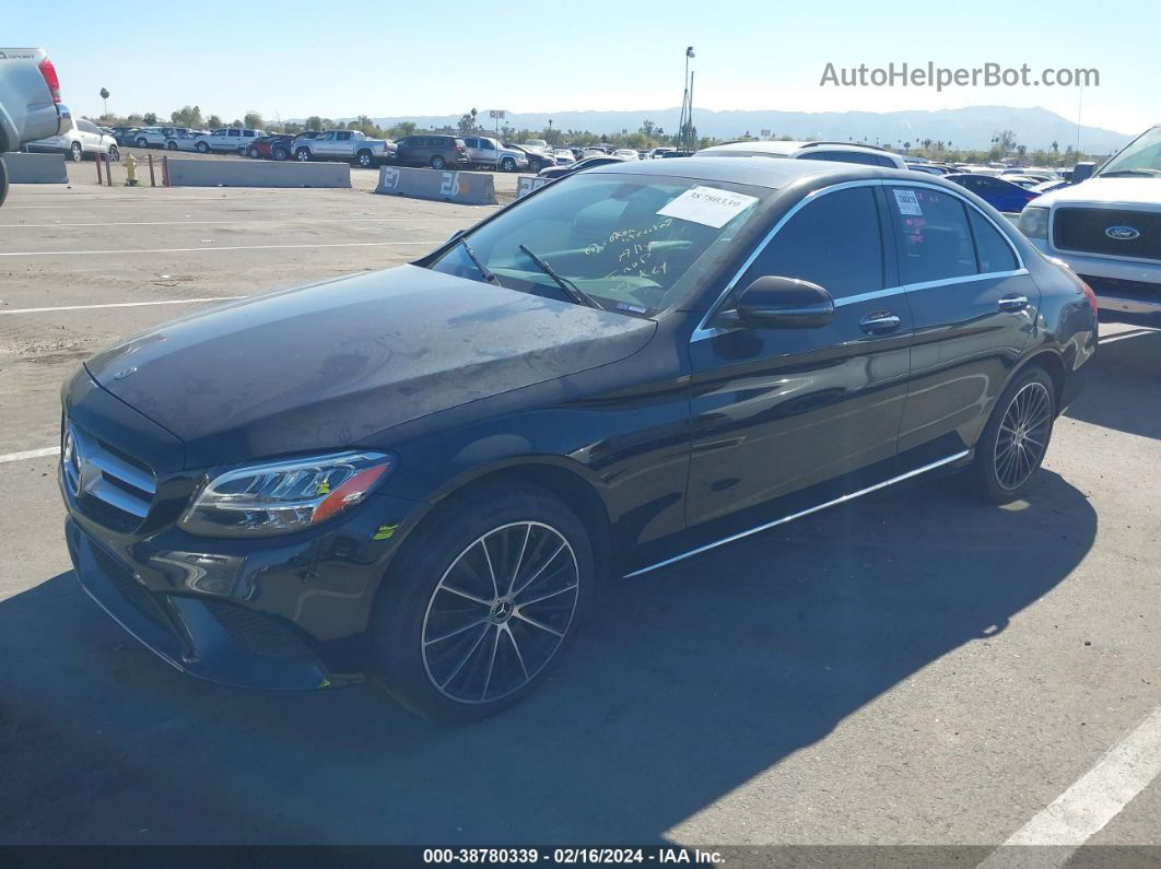 2019 Mercedes-benz C 300 4matic Черный vin: 55SWF8EB3KU292179