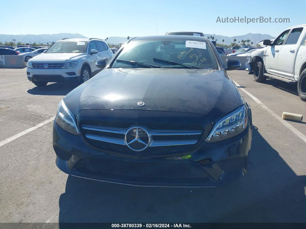 2019 Mercedes-benz C 300 4matic Черный vin: 55SWF8EB3KU292179