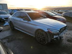 2019 Mercedes-benz C 300 4matic Silver vin: 55SWF8EB3KU296720