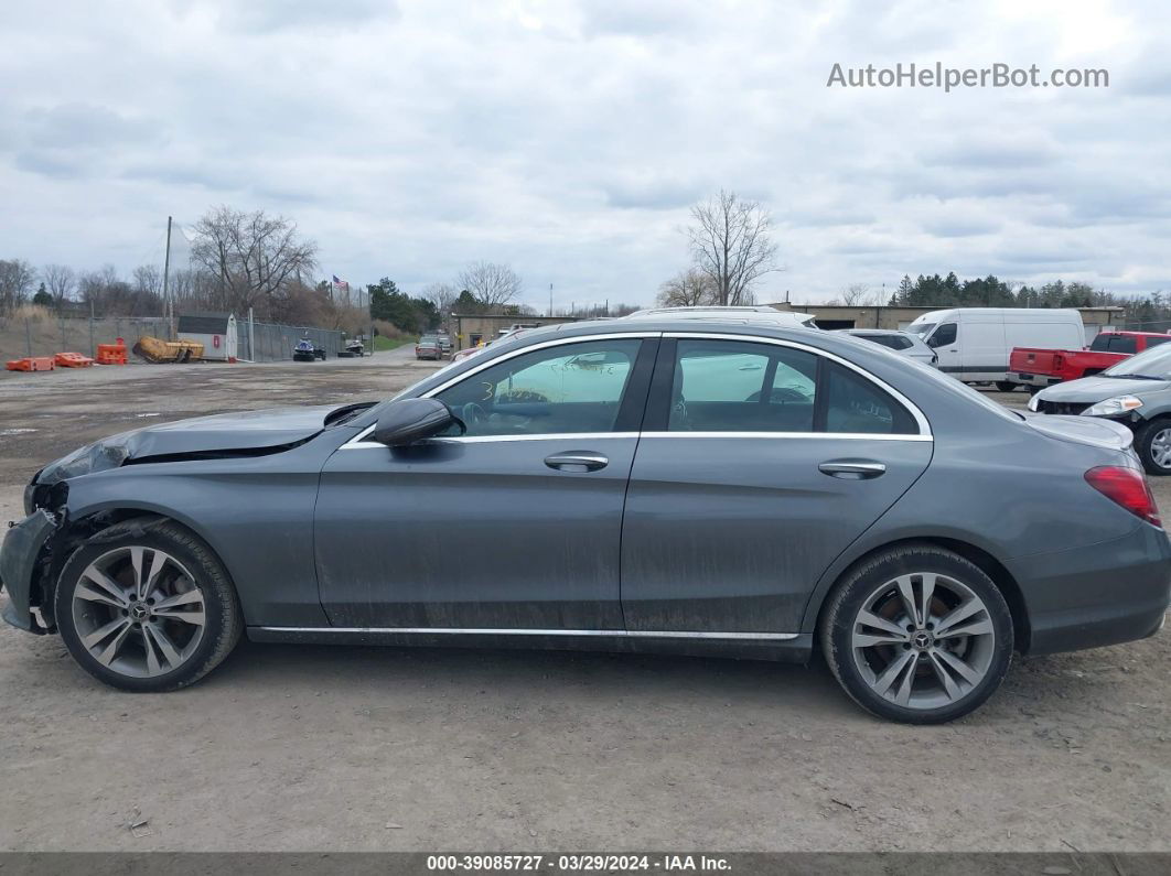 2019 Mercedes-benz C 300 4matic Gray vin: 55SWF8EB3KU304833