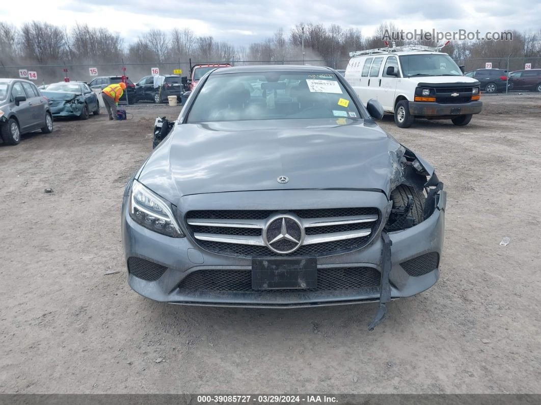 2019 Mercedes-benz C 300 4matic Gray vin: 55SWF8EB3KU304833