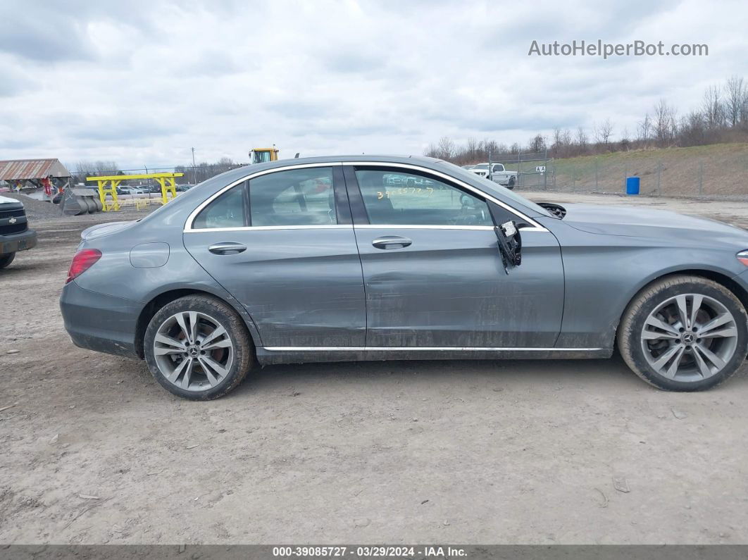 2019 Mercedes-benz C 300 4matic Gray vin: 55SWF8EB3KU304833