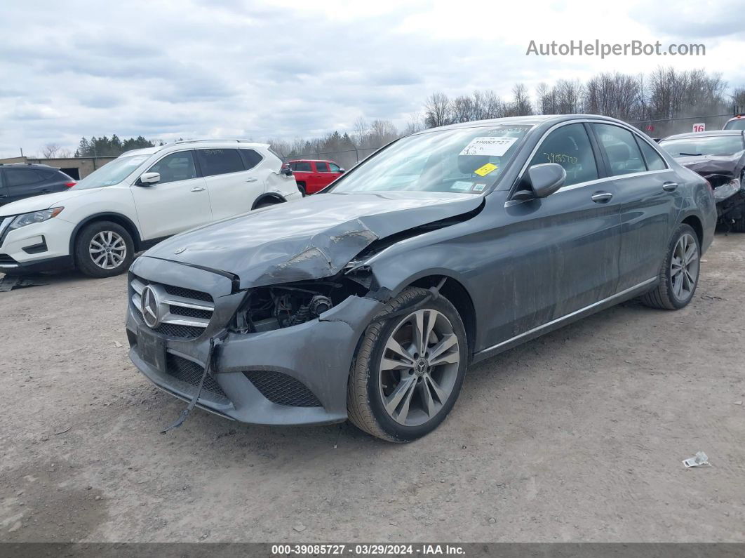 2019 Mercedes-benz C 300 4matic Gray vin: 55SWF8EB3KU304833