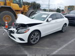 2019 Mercedes-benz C 300 4matic White vin: 55SWF8EB4KU307210