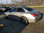 2019 Mercedes-benz C 300 4matic Silver vin: 55SWF8EB4KU320331