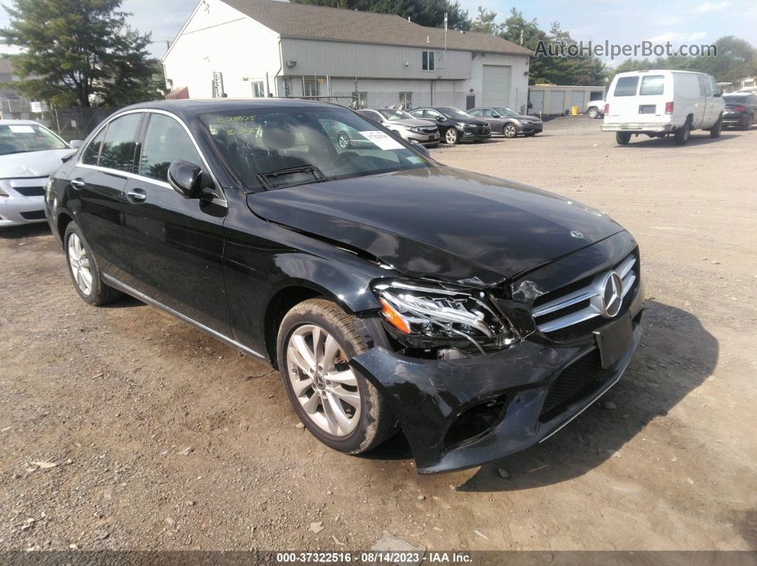 2019 Mercedes-benz C-class C 300 Black vin: 55SWF8EB5KU309449