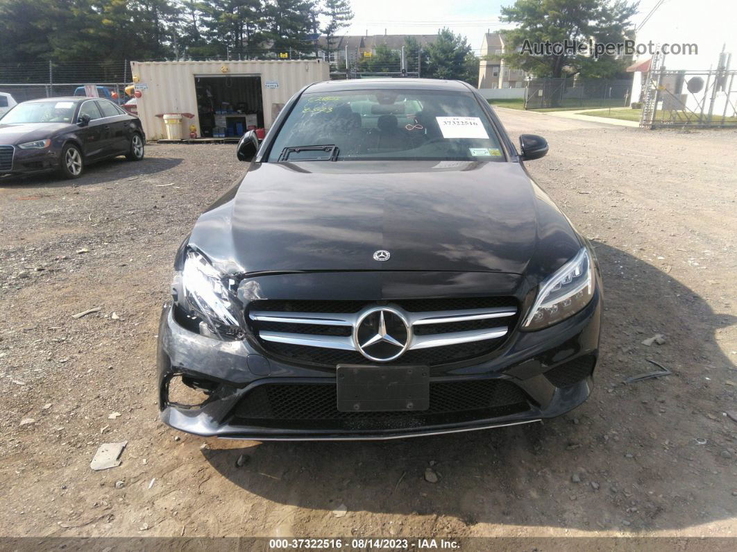 2019 Mercedes-benz C-class C 300 Black vin: 55SWF8EB5KU309449