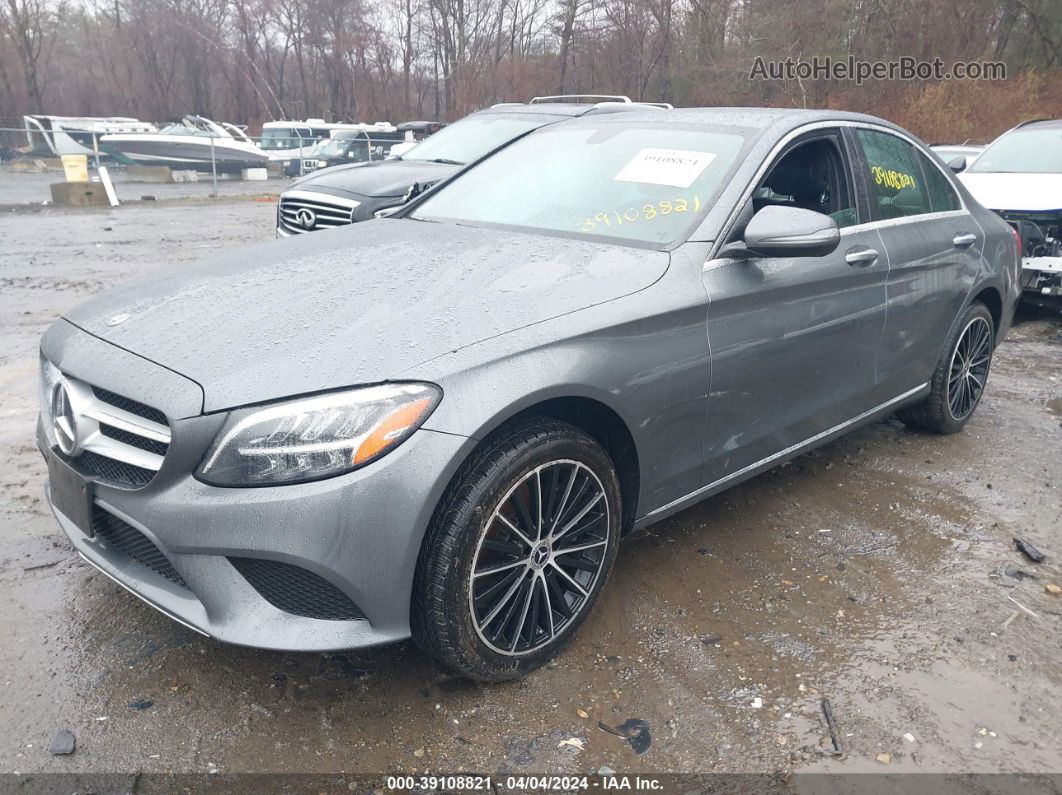 2019 Mercedes-benz C 300 4matic Gray vin: 55SWF8EB6KU286098