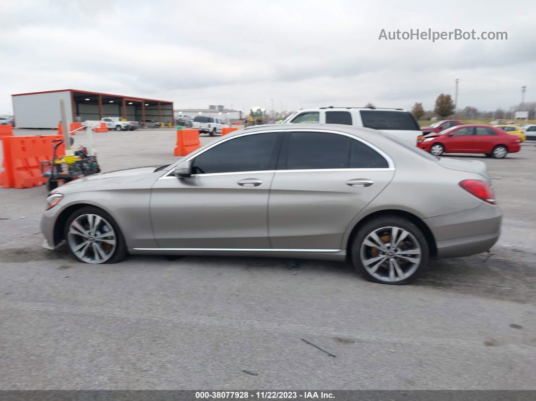 2019 Mercedes-benz C 300 4matic Silver vin: 55SWF8EB6KU299644