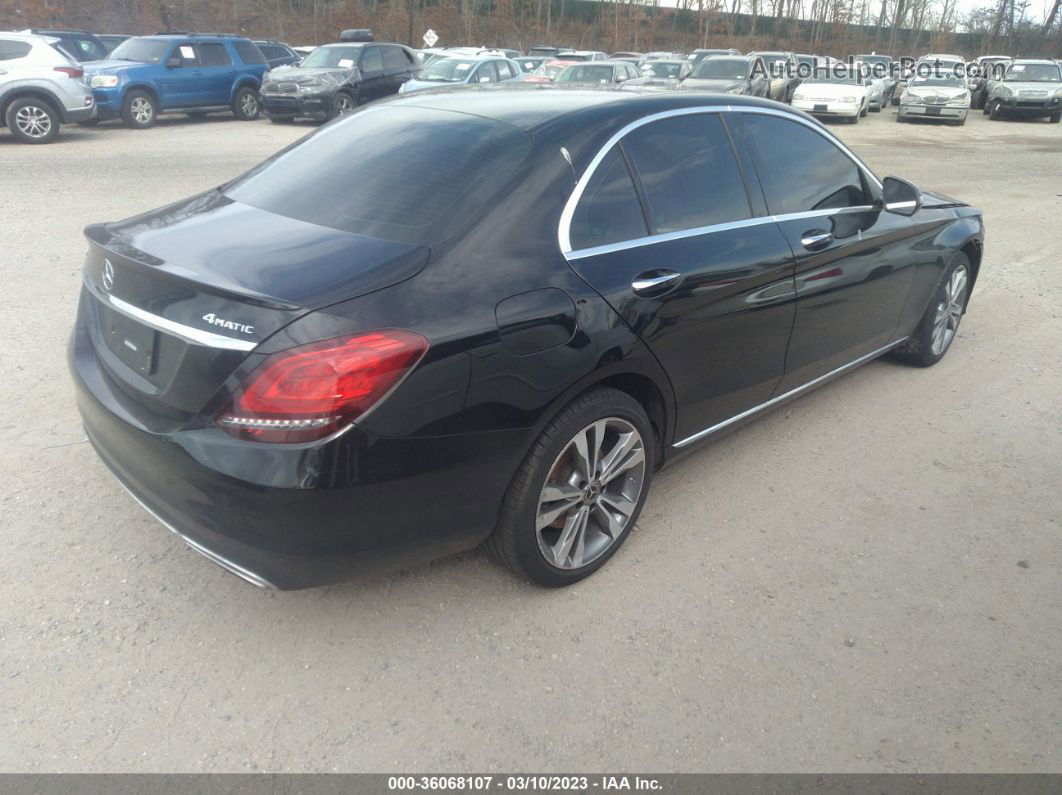 2019 Mercedes-benz C-class C 300 Black vin: 55SWF8EB6KU306186