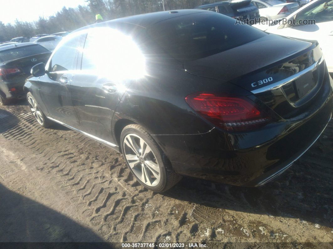 2019 Mercedes-benz C-class C 300 Black vin: 55SWF8EB6KU309282