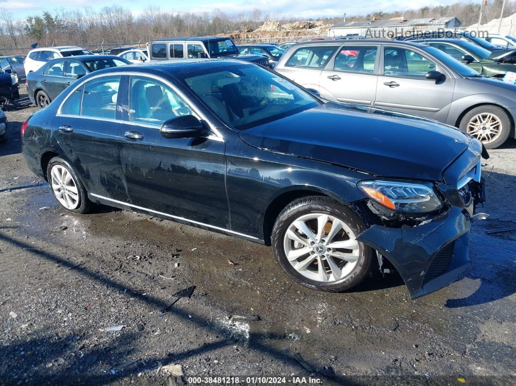 2019 Mercedes-benz C 300 4matic Black vin: 55SWF8EB7KU308898