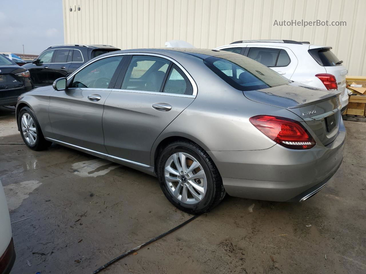 2019 Mercedes-benz C 300 4matic Gold vin: 55SWF8EB7KU308979