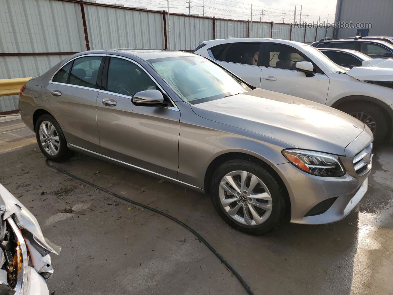 2019 Mercedes-benz C 300 4matic Gold vin: 55SWF8EB7KU308979