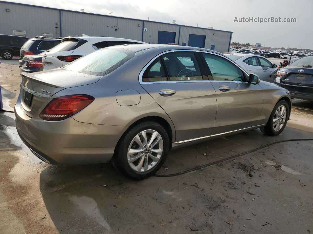 2019 Mercedes-benz C 300 4matic Gold vin: 55SWF8EB7KU308979