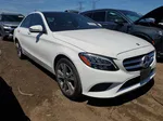 2019 Mercedes-benz C 300 4matic White vin: 55SWF8EB8KU312734