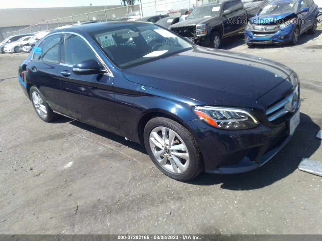 2019 Mercedes-benz C-class C 300 Blue vin: 55SWF8EB9KU286452