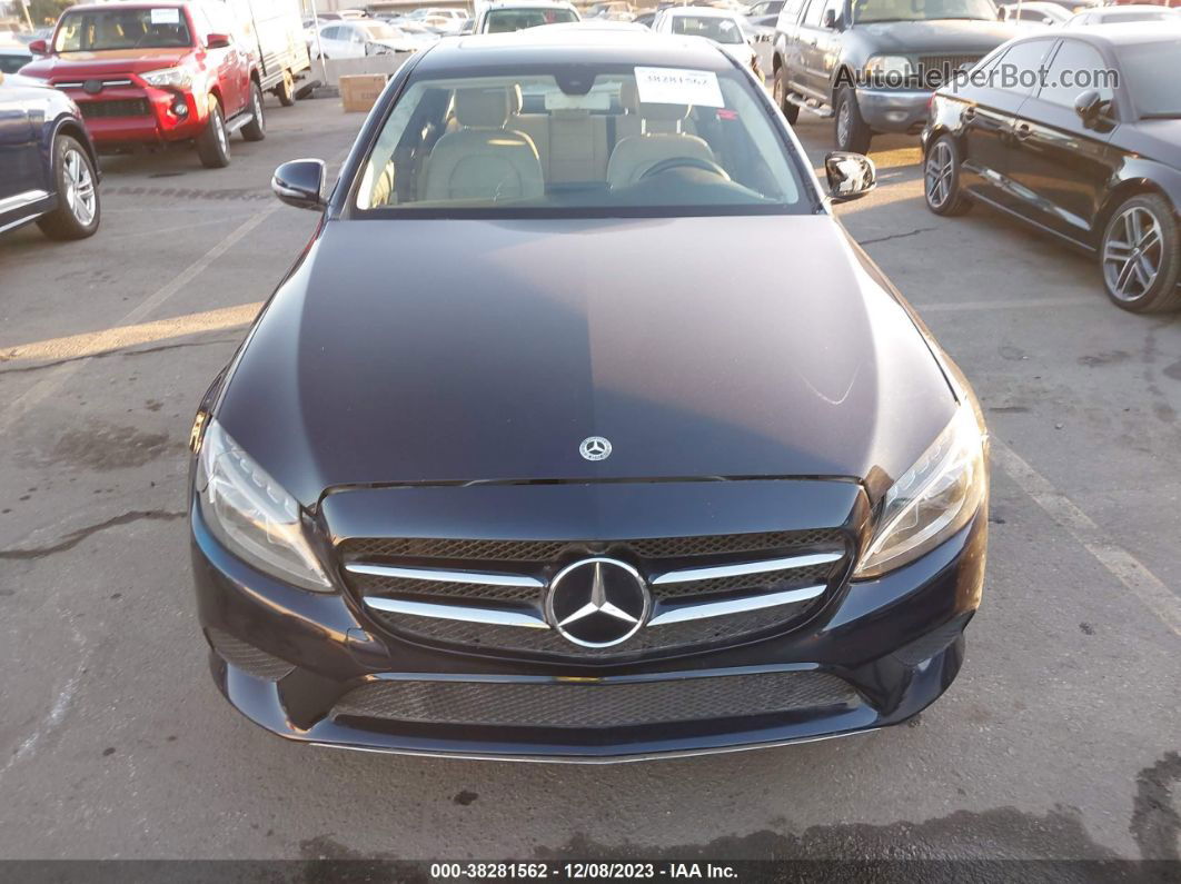 2019 Mercedes-benz C 300 4matic Dark Blue vin: 55SWF8EB9KU286452