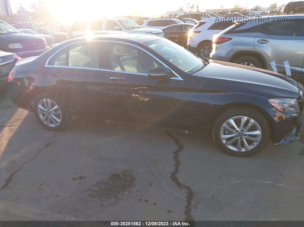 2019 Mercedes-benz C 300 4matic Dark Blue vin: 55SWF8EB9KU286452