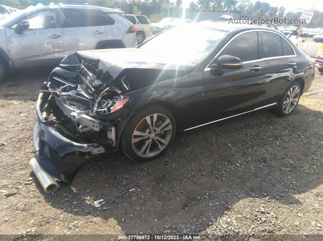 2019 Mercedes-benz C 300 4matic Black vin: 55SWF8EB9KU290663