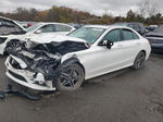 2019 Mercedes-benz C 300 4matic Белый vin: 55SWF8EB9KU298830