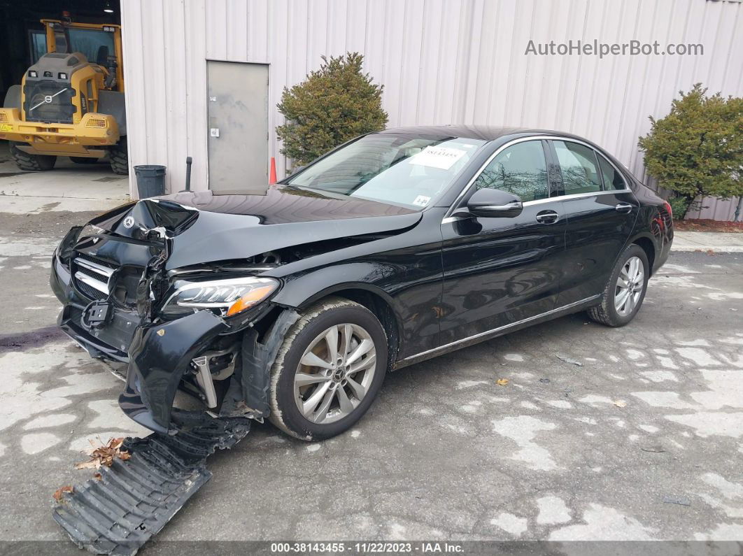 2019 Mercedes-benz C 300 4matic Black vin: 55SWF8EB9KU310197