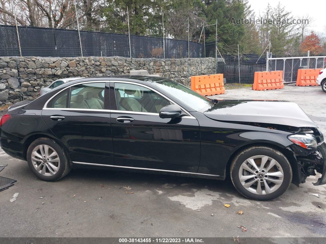 2019 Mercedes-benz C 300 4matic Black vin: 55SWF8EB9KU310197