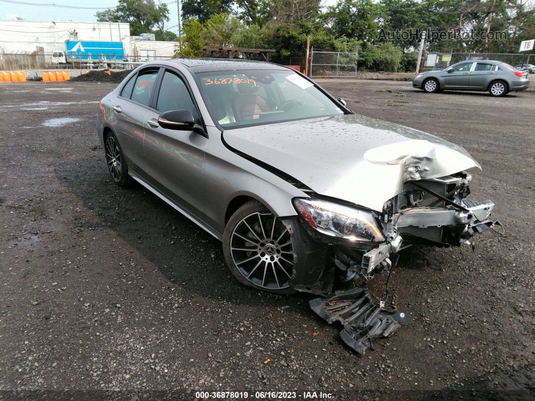 2019 Mercedes-benz C-class C 300 Gray vin: 55SWF8EBXKU283821